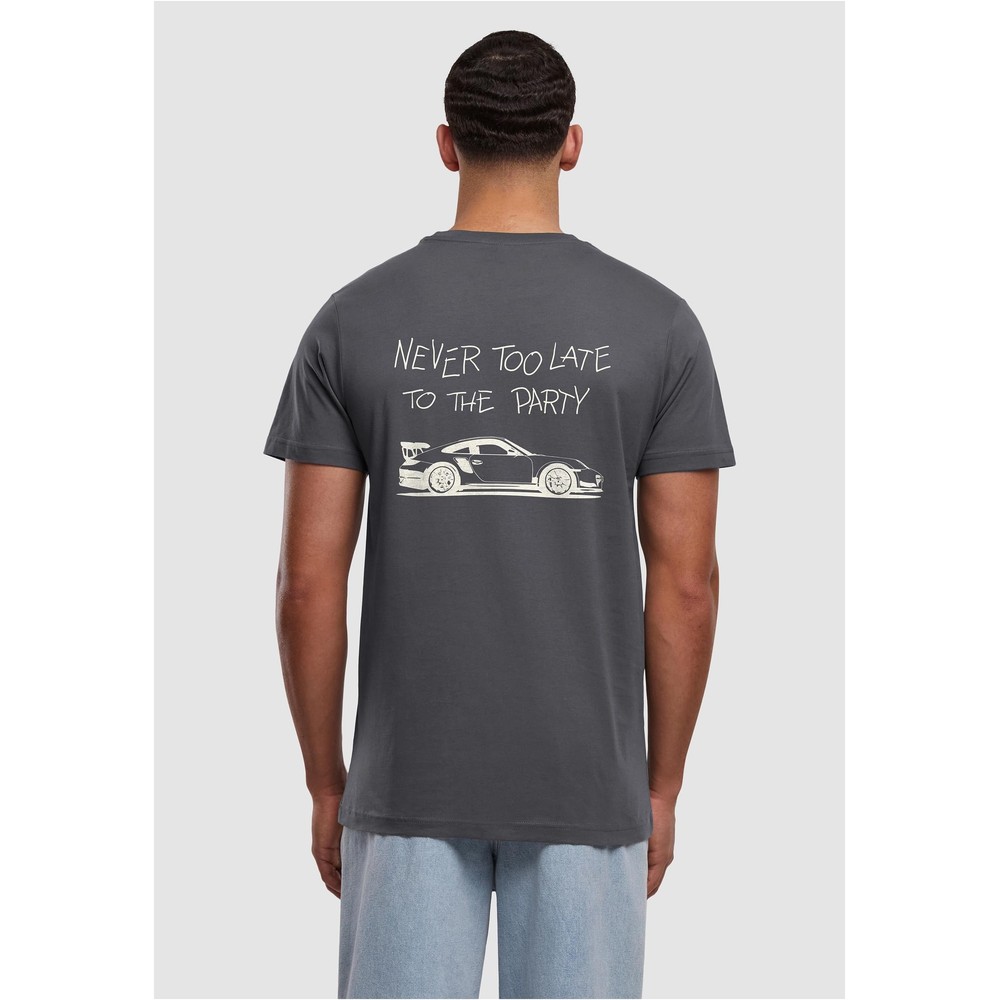 Mister Tee - Never Too Late To The Party Tshirt Homme - Gris